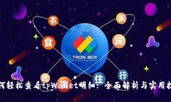 如何轻松查看tpWallet明细: 全面解析与实用技巧
